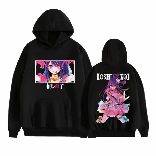 Oshi no Ko Ai Hoshino – Idol Vibes Graphic Anime T-Shirt, Hoodie