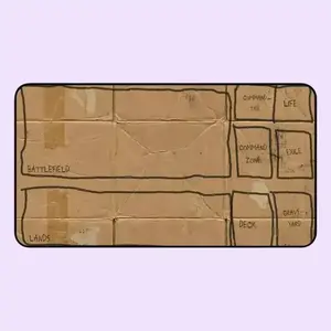 Homeless Man TCG Playmat | Funny Play Mat | Neoprene Game Mat – FASTSHIPPING