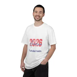 2026 America Freedom T‑Shirt — "It's all about freedom."