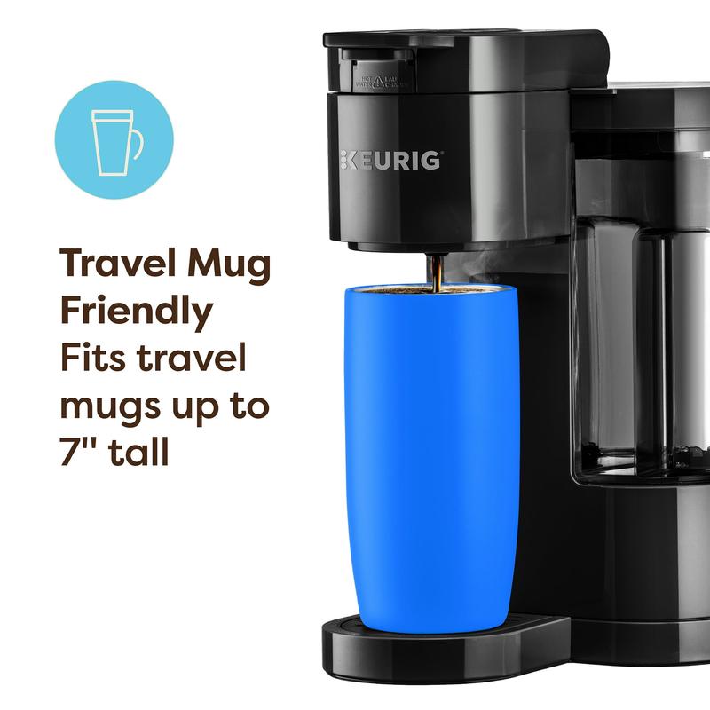 Keurig K-Express Essentials Black Single-Serve K-Cup Pod Coffee Maker