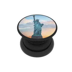 Magnetic Phone Grip and Stand built in magnets (Statue of Liberty)