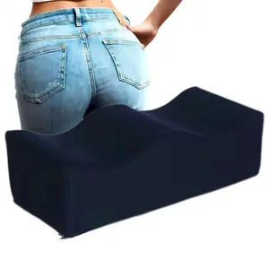 Memory Foam Bbl Pillow, Post-Surgery Hip Support Cushion, Comfortable Seat Pad for Home Living Room Bedroom Office Use