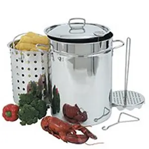 Barbour IntL 1118 32 Qt Turkey Fryer With Lid