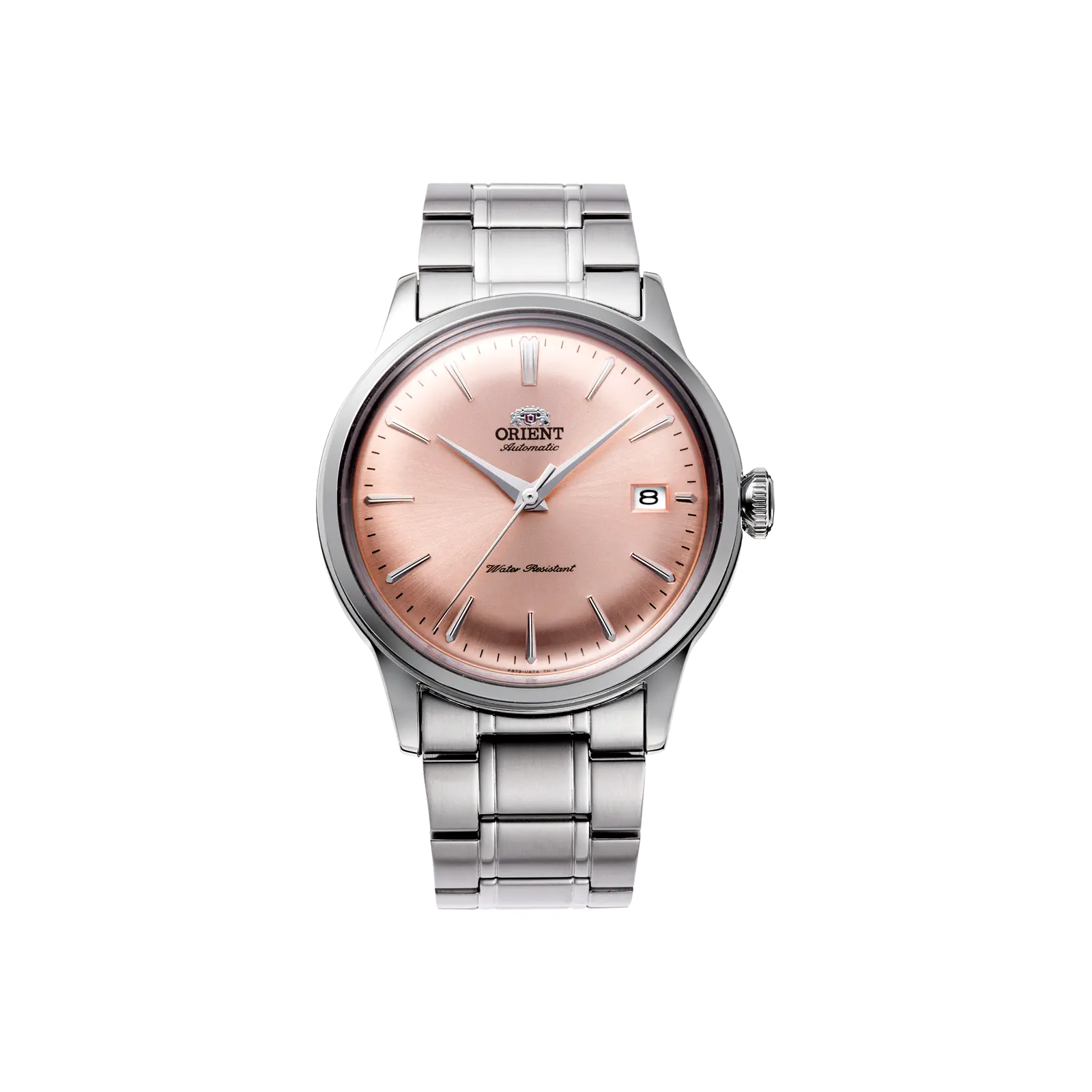 Orient Bambino Version 7 38mm Automatic Dress Watch - Mineral Glass, Round Analog Dial, Stainless Steel Band, Elegant Unisex Fashion Automatic Mechanical Watch RA-AC0M11Y30B, Automatic Watches, Mechanical Watches