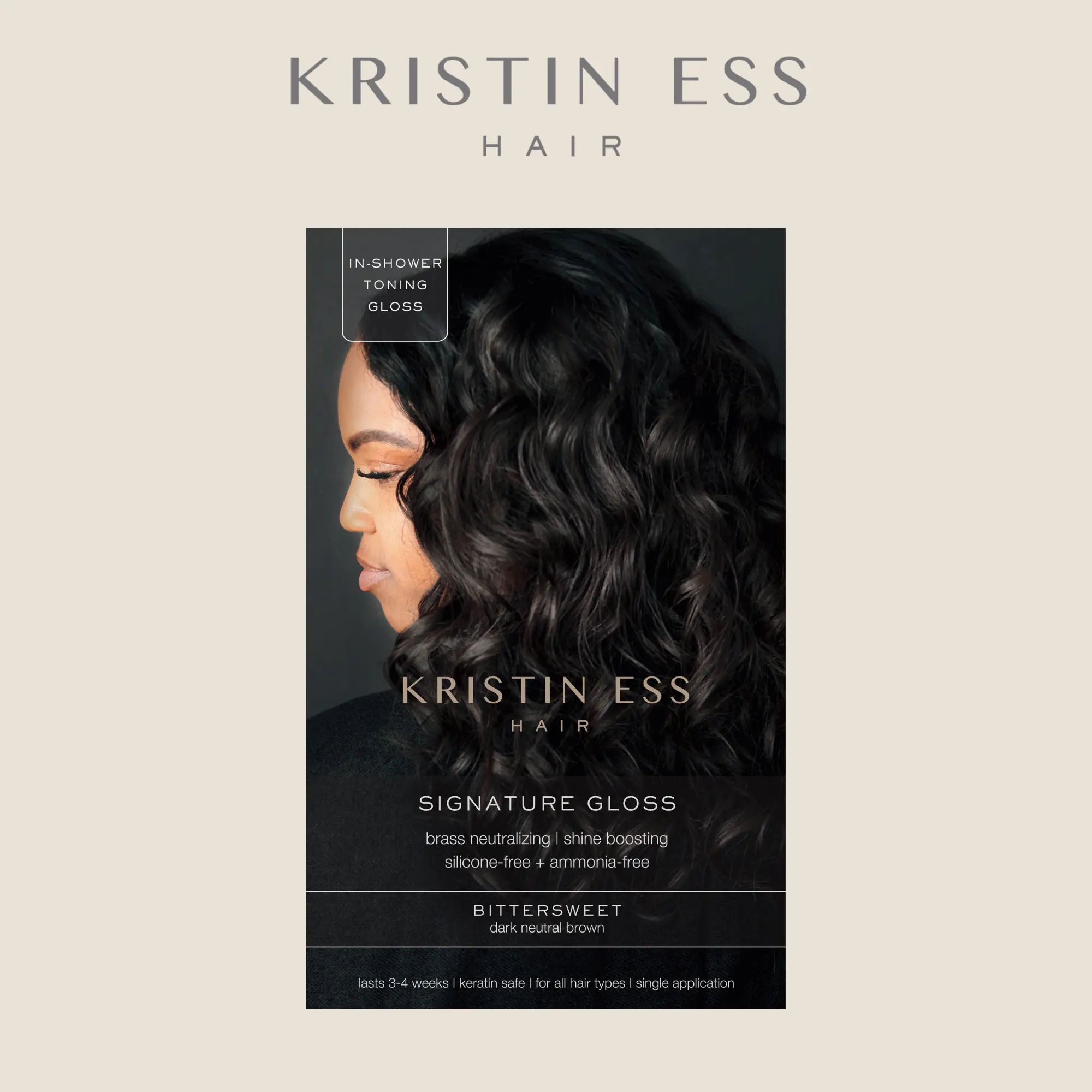 KRISTIN ESS HAIR SIGNATURE HAIR GLOSS BITTERSWEET