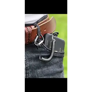 Steel coil tether for your phone