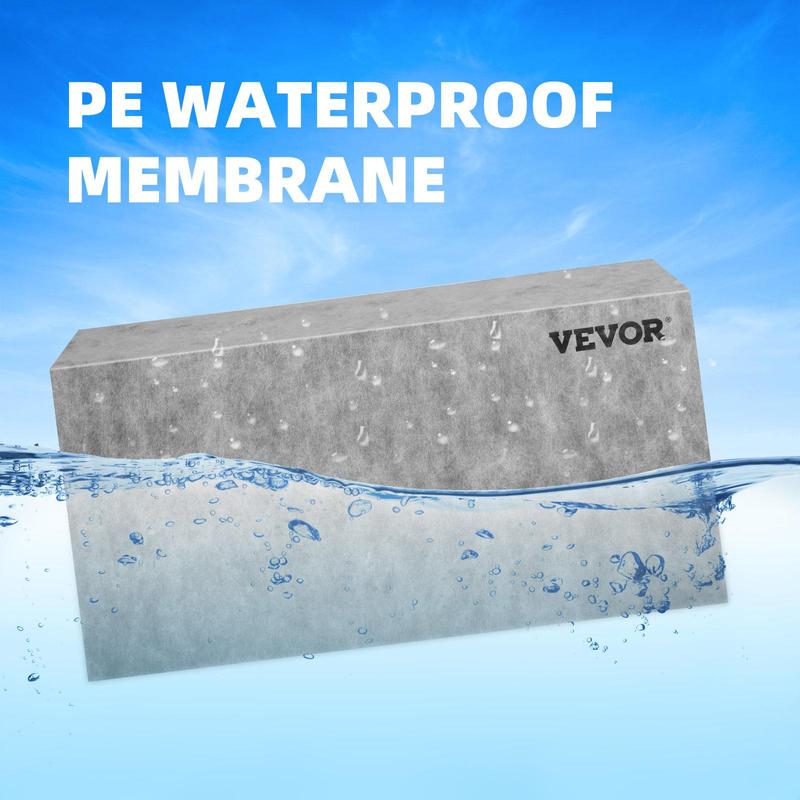 VEVOR Board Shower Bench Rectangle Bench Ready to Tile&Waterproof 38.2x11.4x20" Installation Resistance