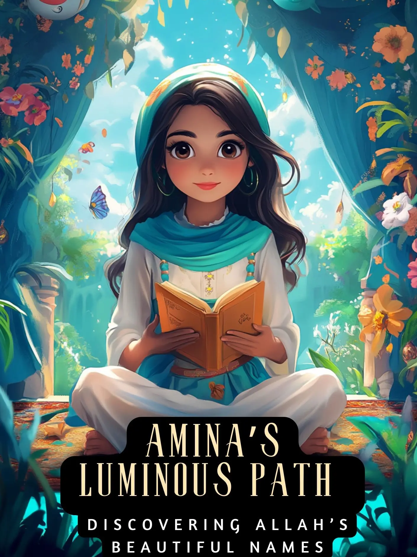 Amina's Luminuous Path: Discovering Allah's Beautiful Names (Islamic Books for Kids)