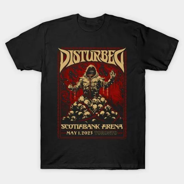 Disturbed Vintage T-Shirt, Hard Rock Graphic Tee, Premium Cotton Shirt
