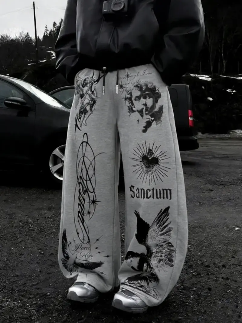 パンツ grunge archive goth opium punk vintage opium alt French punk Arabic emo goth niche alt again full black