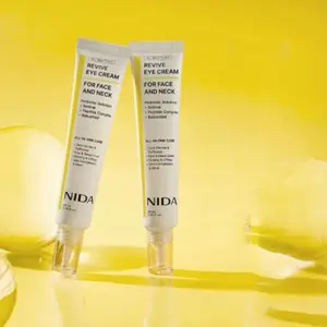 【Buy One Get One Free】2Pcs NIDA Revive Eye Cream For Face And Neck | Probiotics Lystate Solution, Retinal, Peptide Complex, Bakuchiol | Wrinkles, Fine Lines, Cell Turnover, Firm Skin Texture, Radiant Skin | 1.35 fl. oz., 40ml