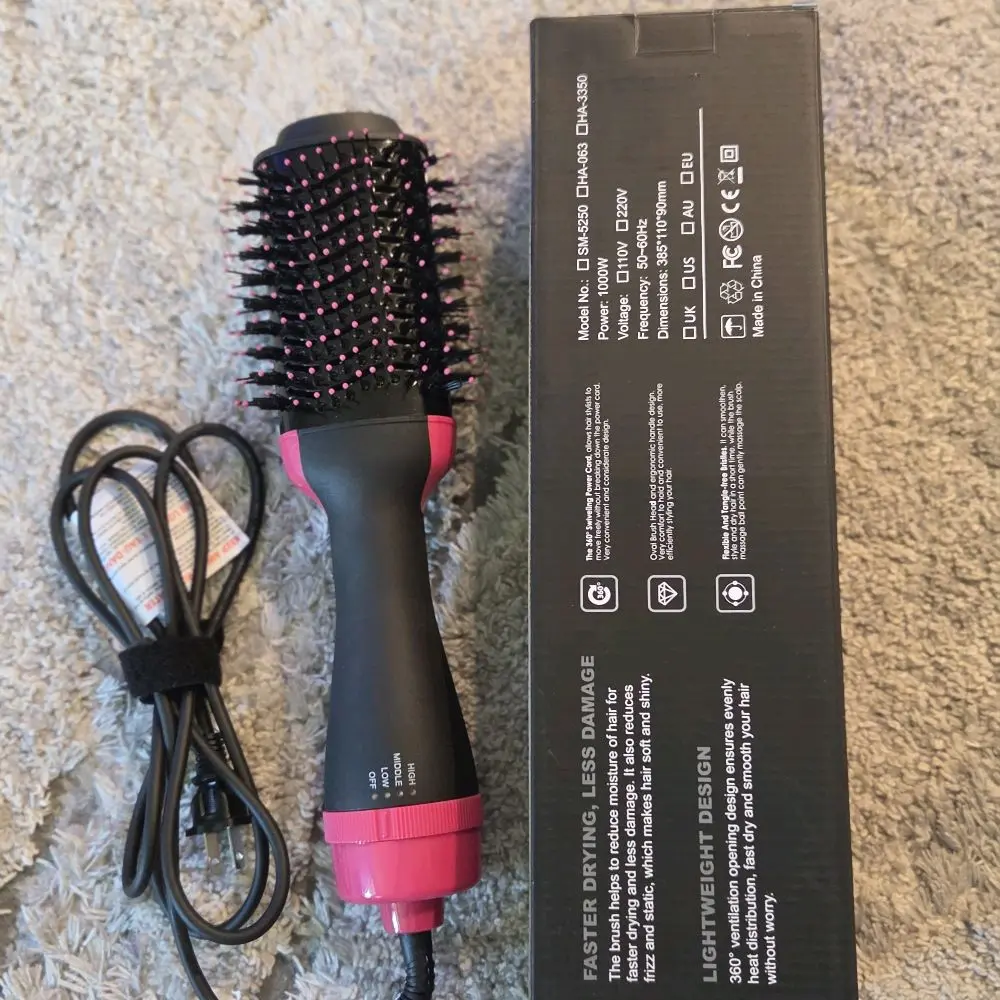 Hair Dryer Brush and Hair Straightener Combo Hair Dryer Brush and Hair Straightener Combo