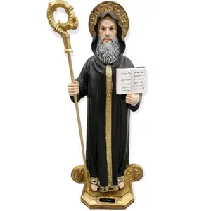 San Benito 24" Inches Tall St Benedict Estatua Brand New