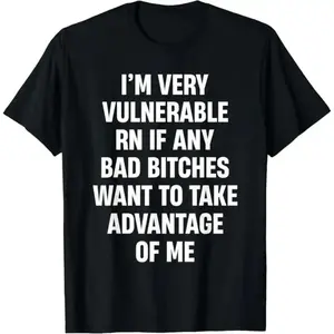 Seeking Supportive Women's and Men's Cotton T-shirts for Those Feeling Vulnerable Right Now