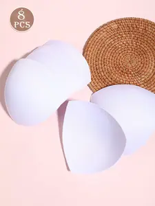 Women's Large Size Triangle Bra Pads, Push-Up & Supportive Underwear Accessories, Anti-Chafe Displacement, Suitable for Lingerie, Wedding Dresses, Swimsuits