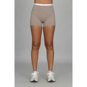 Taupe Double Waist StrydeForm Short
