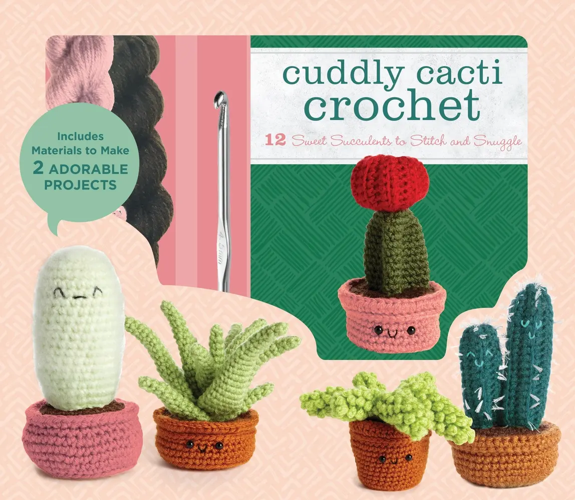 USED-Cuddly Cacti Crochet: 12 Sweet Succulents to Stitch and Snuggle - Includes Materials to Make 2 Adorable Projects by Whitley, Jana (Misc.)
