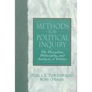 USED-Methods for Political Inquiry: The Discipline, Philosophy and Analysis of Politics by Stella Z. Theodoulou (Paperback)