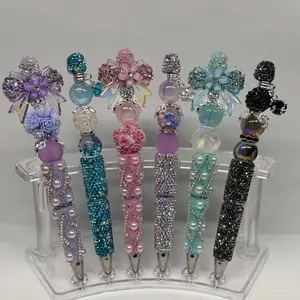 Live Claims- Sparkling Fancy beaded pens with matching bows. Different styles and colors available. $12-Pen refill included