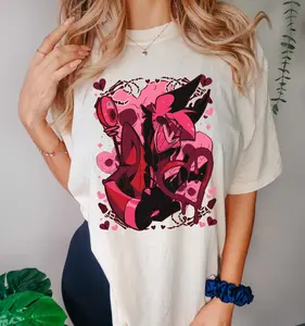 Alastor Shirt, Alastor Hazbin Hotel Shirt, Alastor The Radio Demon Tee, Helluva Boss Shirt, Anime