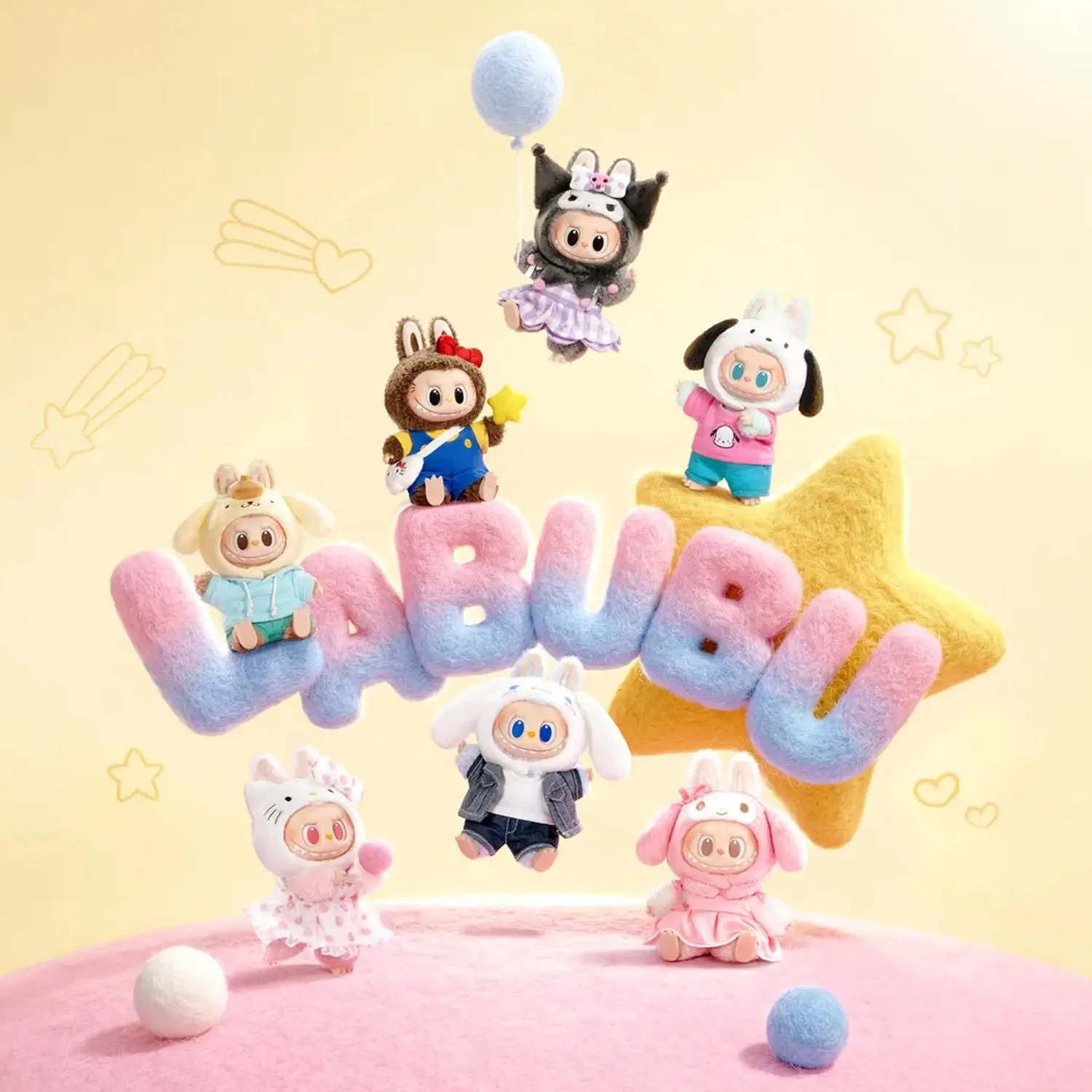 CONFIRMED Pop Mart The Monsters (Labubu) x Hello Kitty and Friends