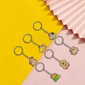 Cute DIY Keychain Charms for Girls, Bulk PVC Key Rings for Backpacks, Perfect Party Gifts and Christmas Decorations