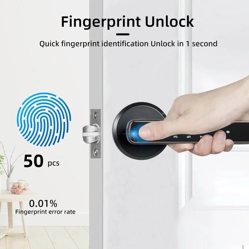 Royale Space Smart Fingerprint Door Lock