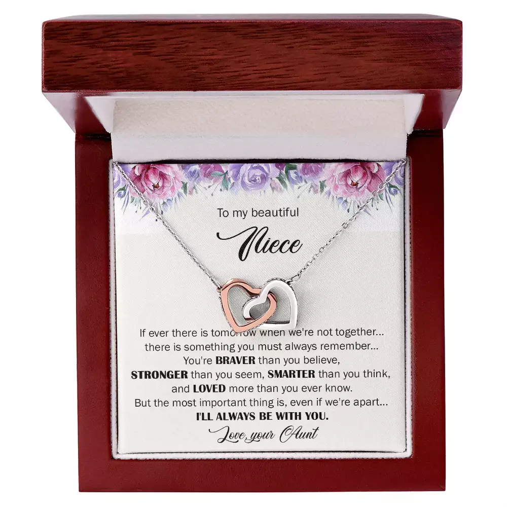 To Niece Gift from Aunt, Necklace for Niece, Gift for Niece from Aunt