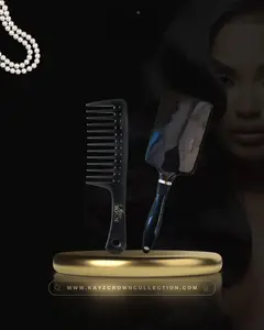 Brush & Comb crown duo