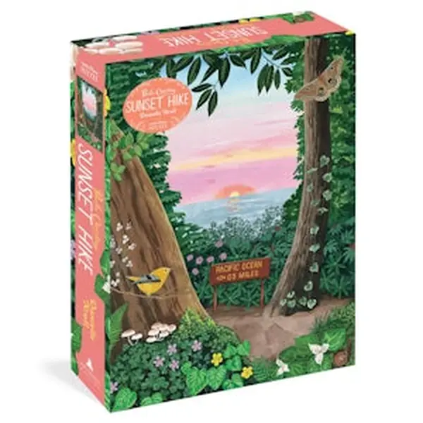 Pacific Coasting: Sunset Hike 1,000-Piece Puzzle