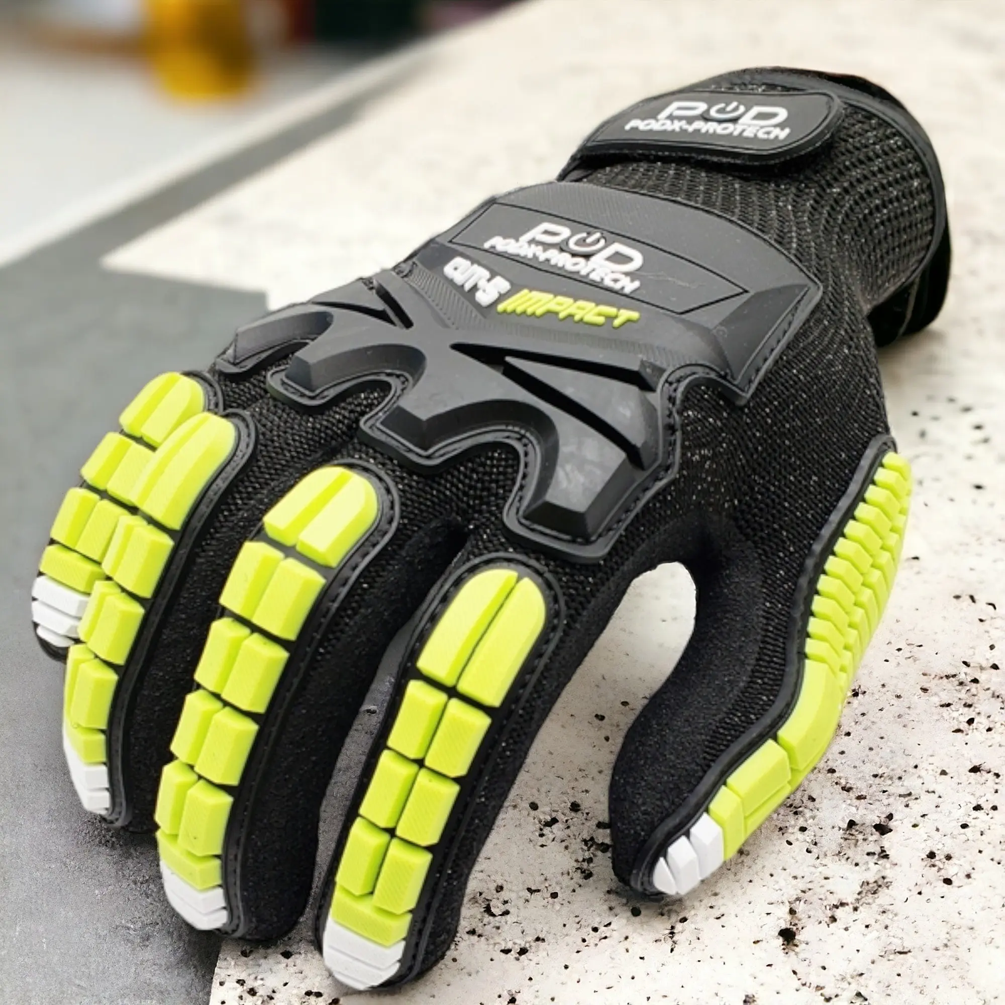 POD Protech (L) Work Gloves | Construction, Oil Mining, Drilling, Assembly, Farming, Landscaping, Masonry