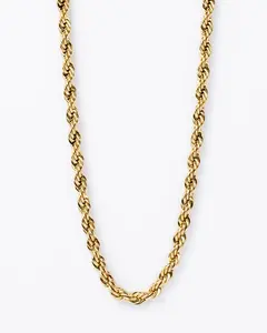 Rope Chain, Gold (6mm)