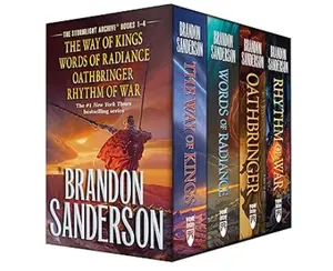 Stormlight Archives HC Box Set 1-4: The Way of Kings, Words of Radiance, Oathbringer, Rhythm of War (The Stormlight Archive) Hardcover