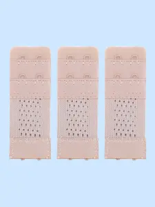 3pcs Hollow Out Two-Row Two-Buckle Underwear Extenders, Soft Skin-Friendly, High Elastic Durable Comfortable, Not Loose