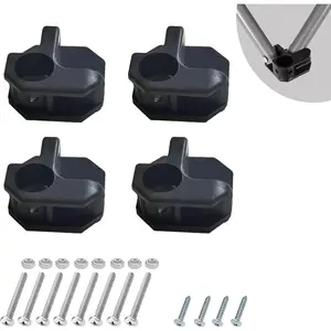 Camping Chair Replacement  4 Packs, Heavy Duty Repair  for Folding Chair Stool, Portable Camp Chair Accessories Part, Screws Included