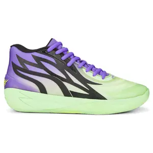 PUMA Mens Mb.01 X Rick And Morty Basketball Sneakers Shoes - Green