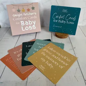 Grief Comfort Cards for Child Loss or Miscarriage - 51 Grief Affirmations