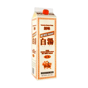 SOMI Authentic Japanese Tonkotsu Ramen Broth Base - Rich White Pork Bone Soup, MSG-Free, 1.8L