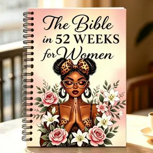 African American Women Exclusive 52-Week Bible Devotional Journal, Prayer Notebook + Scripture Notes, Culture Faith Guide