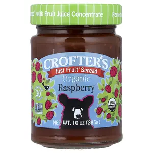 Crofter's Organic Organic Just Fruit® Spread, Raspberry, 10 oz (283 g)