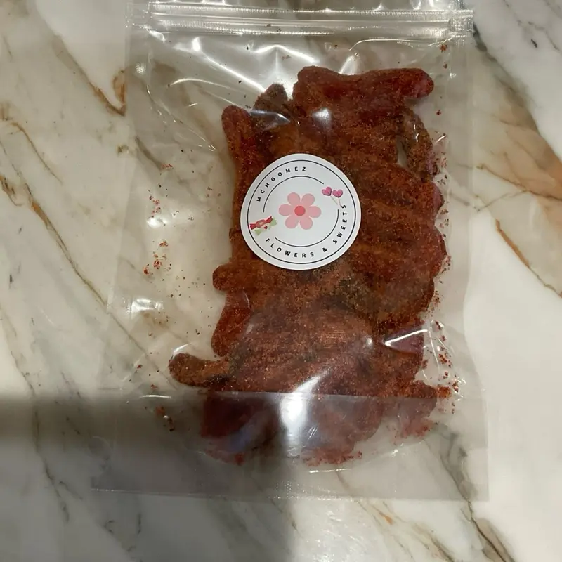 Chamoy gummy worms
