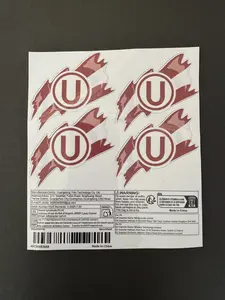 Universitario de Deportes Logo Stickers – Waterproof Vinyl Decals for Laptops, Bottles & Notebooks