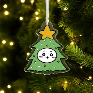Christmas Chiikawa Ornament, Anime Ornament Decoration, Christmas gift for Men Women