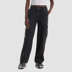 Levi's Women's Mid-Rise 94's Baggy Straight Leg Cargo Jeans