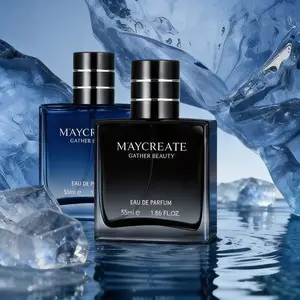Men's Cologne Perfume, Durable Eau De Parfum, Fresh Romantic Gentleman Scent, Aromatic Citrusy Fragrance, Captivating Fragrance, 55ML (1.86 Oz), Perfect Father's Day Gift