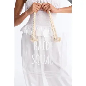 Bride Squad Clear Tote - Clear