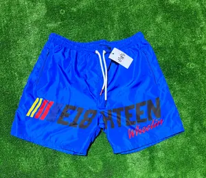 E18HTEEN WHEELIN RACING SHORTS (BLUE