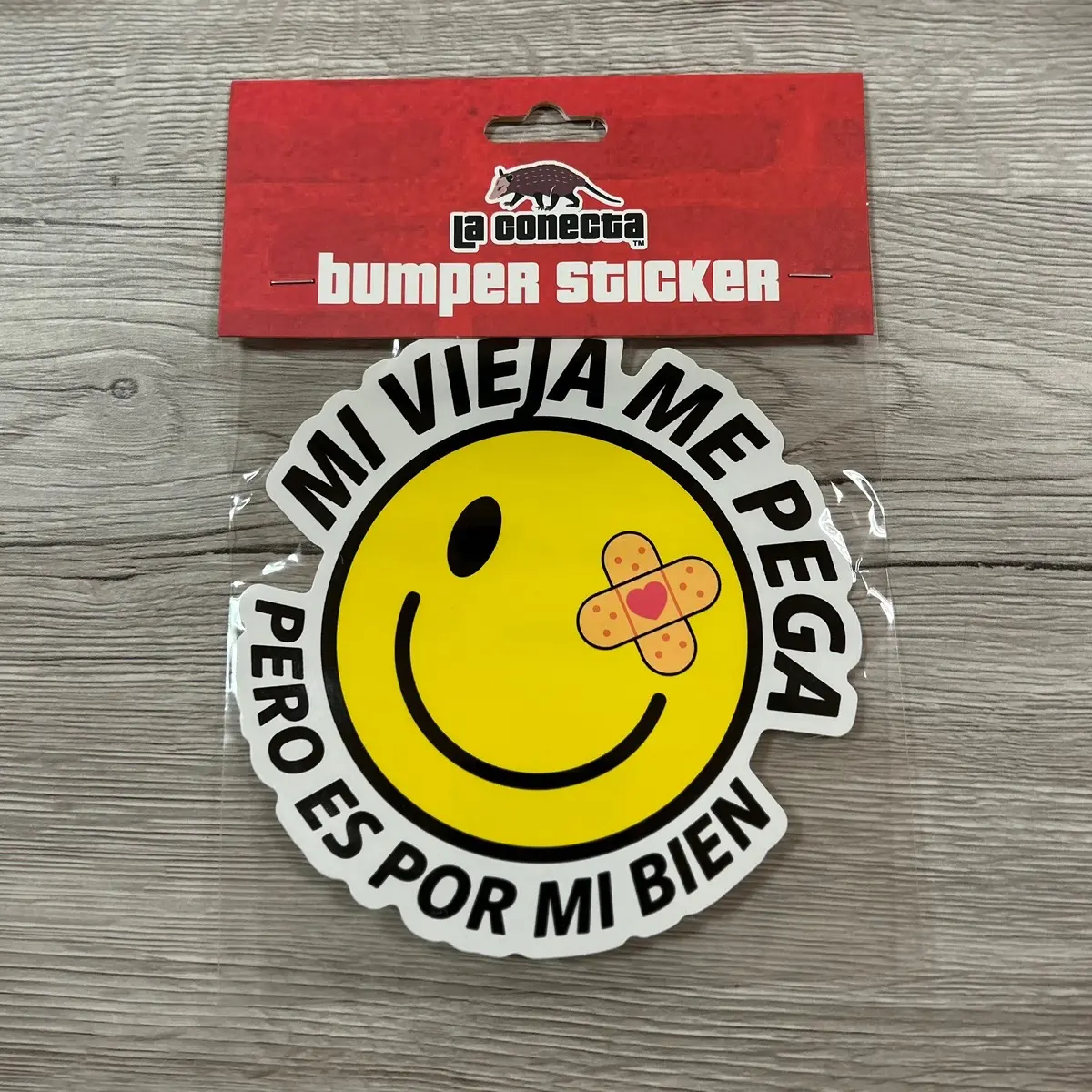 Me pega bumper sticker