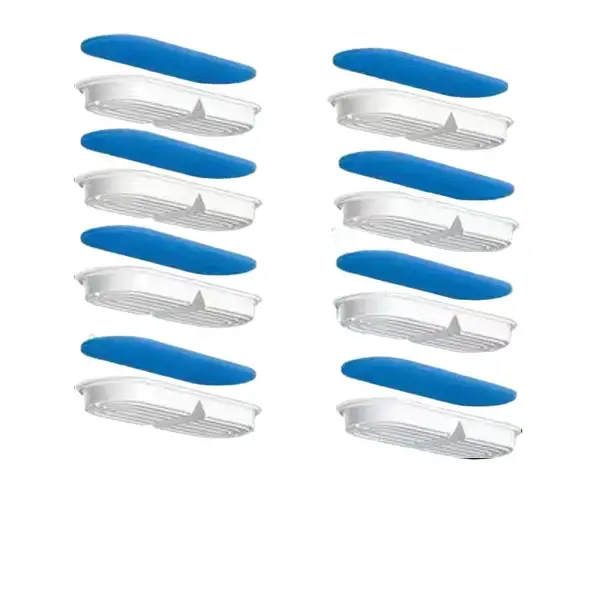 Pet Water Fountain Filter Refills - 8-Pack, 8 Filters for Longer Use, Simple Monthly Swap for Less Hassle, Compatible with FT666, for Dogs & Cats