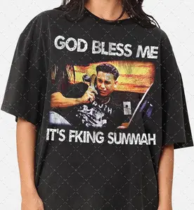 God Bless Me It's Summer Shirt Pauly D Vintage Style Tee